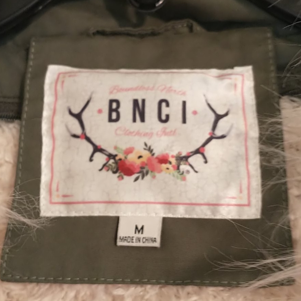 BNCI Metal Beaded Ava Parka - Picture 7 of 8